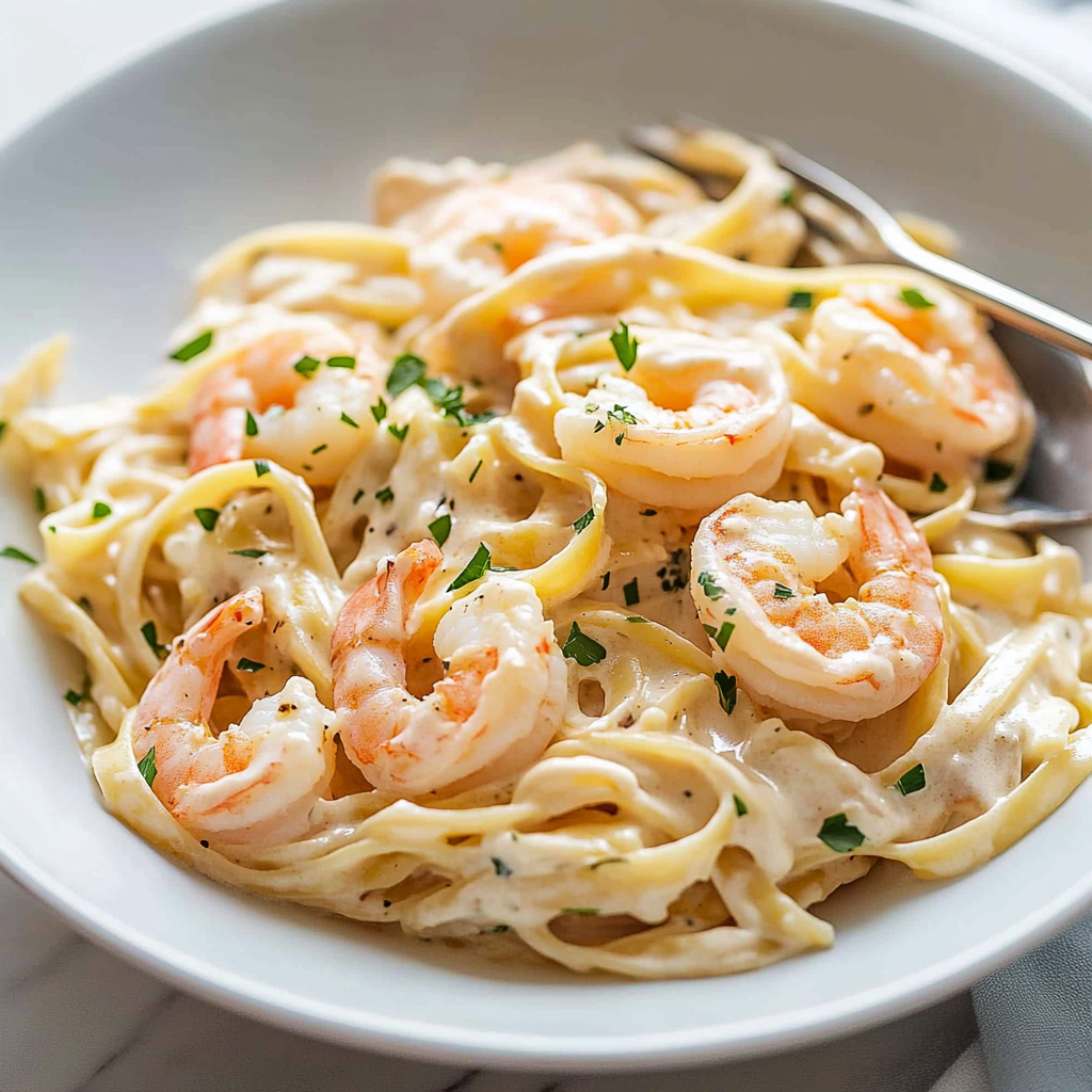 Indulgent Shrimp Alfredo: Your Luxury Dinner Made Easy